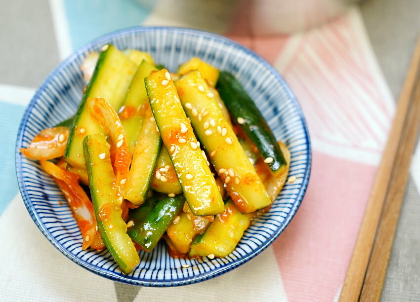 【食譜】韓式涼拌小黃瓜.簡單升級的夏日美味,開胃又涮嘴!