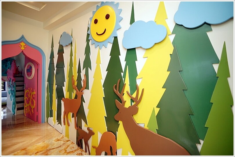 【宜蘭民宿】麗筑藝術親子民宿‧溜滑梯主題房、超大遊戲室、電動車!地點好、景觀佳的貼心民宿!