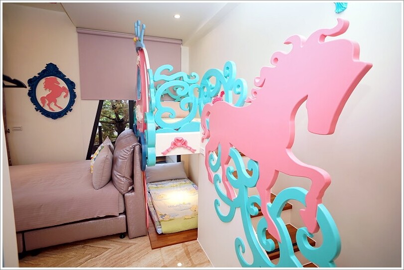 【宜蘭民宿】麗筑藝術親子民宿‧溜滑梯主題房、超大遊戲室、電動車!地點好、景觀佳的貼心民宿!