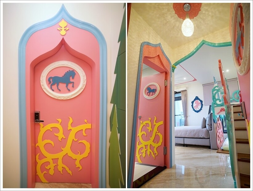 【宜蘭民宿】麗筑藝術親子民宿‧溜滑梯主題房、超大遊戲室、電動車!地點好、景觀佳的貼心民宿!