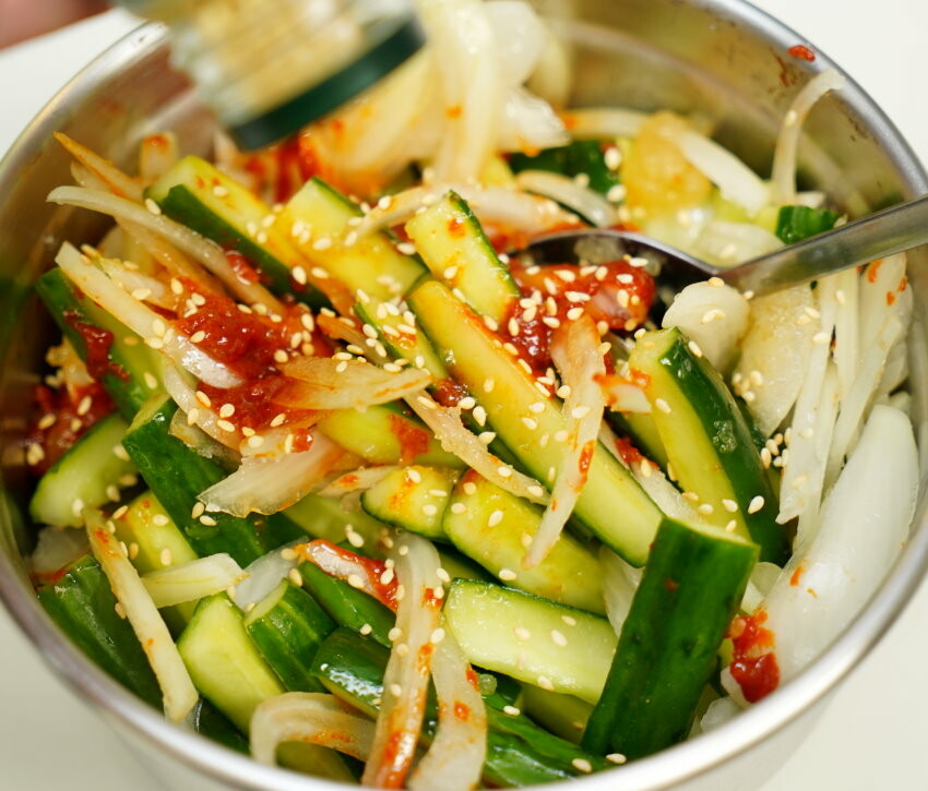 【食譜】韓式涼拌小黃瓜.簡單升級的夏日美味,開胃又涮嘴!