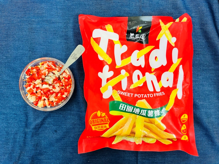 薯條沾醬推薦，自製莎莎醬簡單、快速又方便，低熱量爽口莎莎醬也可以當地瓜薯條沾醬