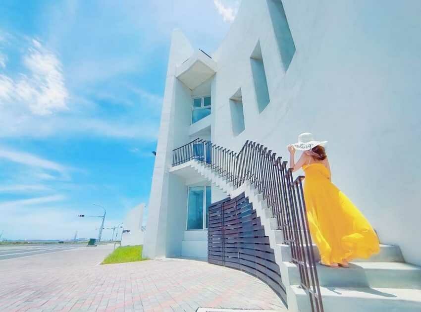 彰化打卡景點 |#3 白色海豚屋(慶安水道自然生態步道)