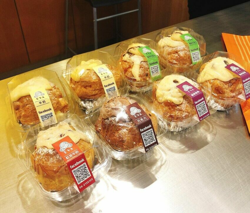 台南伴手禮推薦 -EVA伊娃日式泡芙專賣店