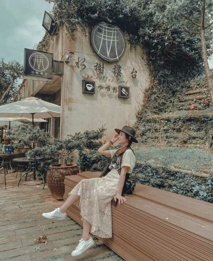  苗栗日新島水榭樓台