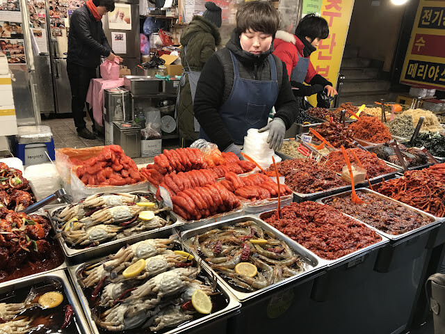 韓國首爾行-廣藏市場，首爾市最大的市場