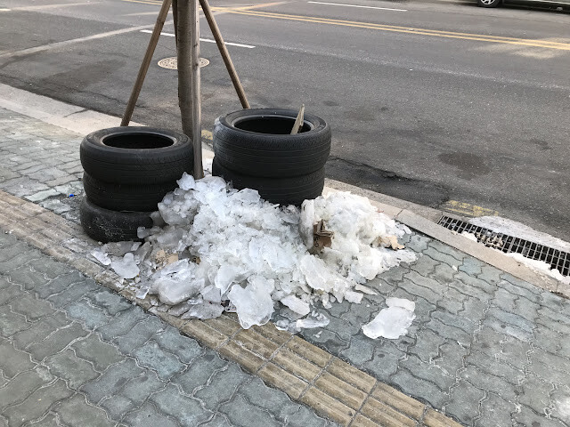 韓國首爾行-漢江公園(望遠段)、首爾艦公園及冰封的漢江