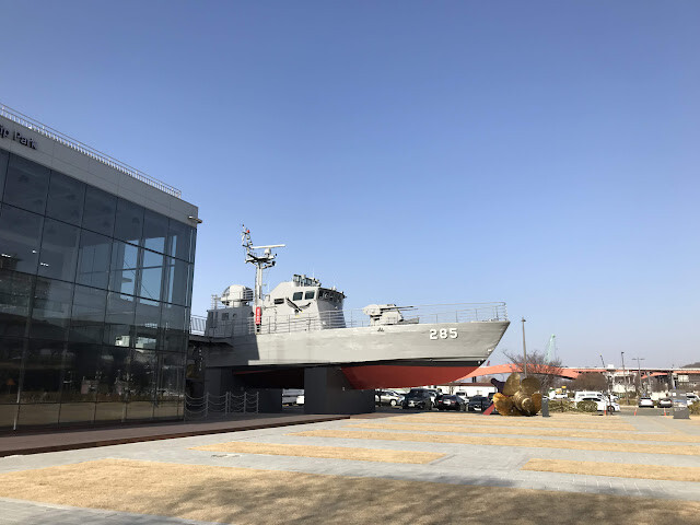 韓國首爾行-漢江公園(望遠段)、首爾艦公園及冰封的漢江