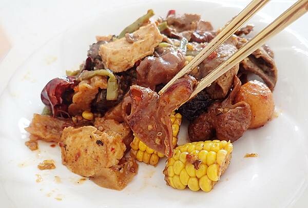 冷凍料理包推薦-滷台味(家樂福)麻辣干鍋辣滷味-34