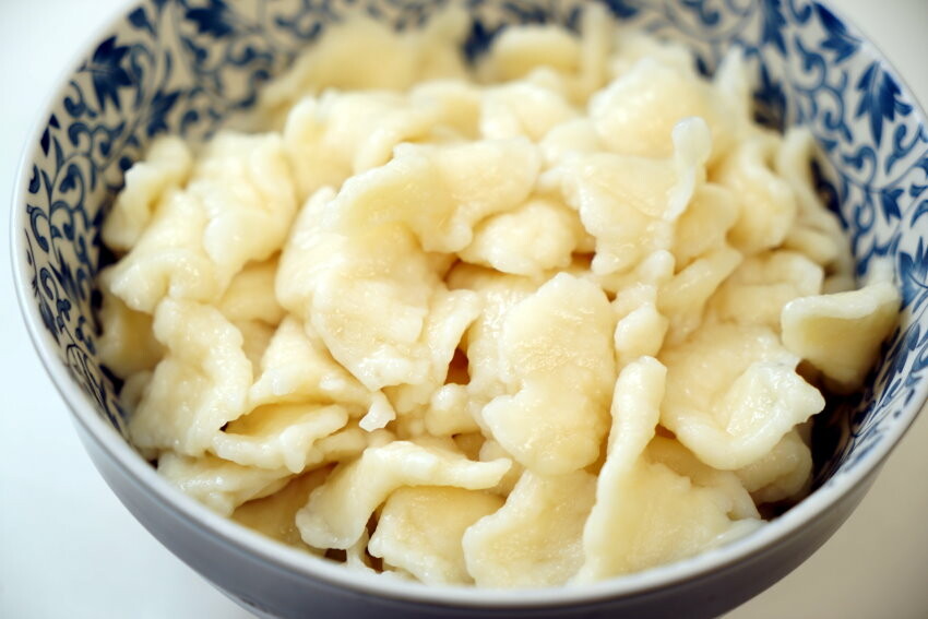 【食譜】麵疙瘩做法+茄汁鯖魚罐頭麵.一鍋到底、快速方便的美味!