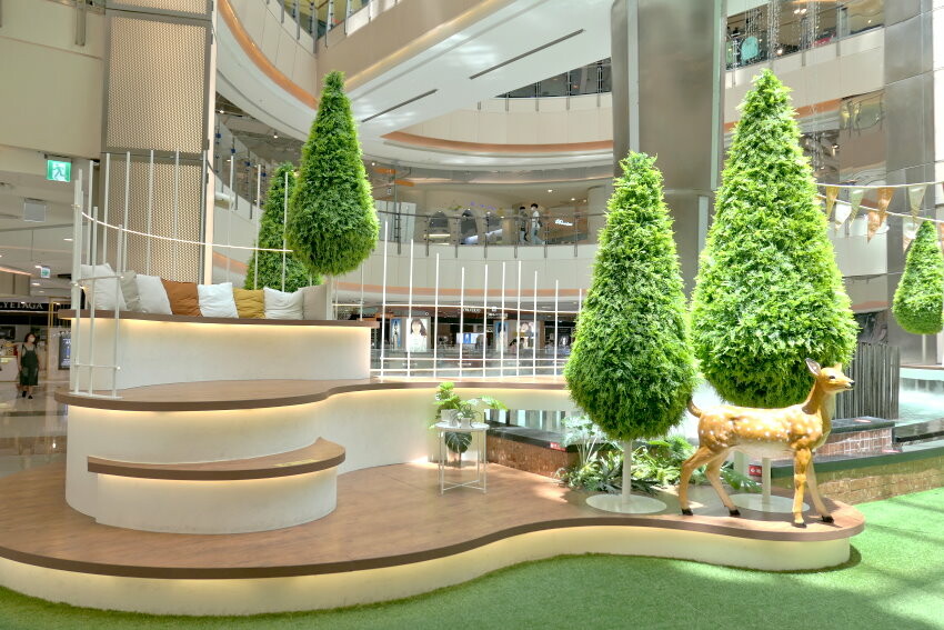 【桃園中壢】大江購物中心．2022夏日出遊景點好去處!超好拍森林秘境!