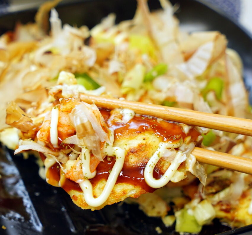 【食譜】大阪燒做法．加海鮮、豬肉都很搭~~多了起司更邪惡!