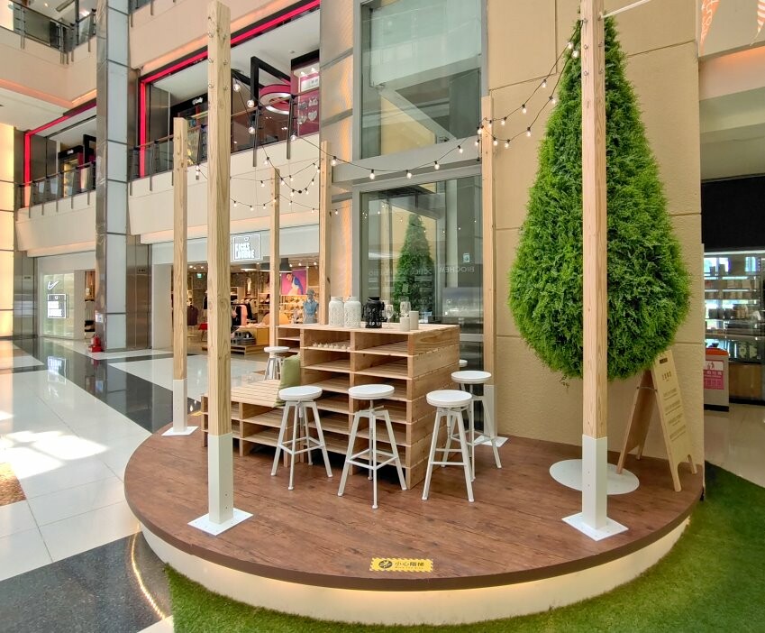 【桃園中壢】大江購物中心．2022夏日出遊景點好去處!超好拍森林秘境!