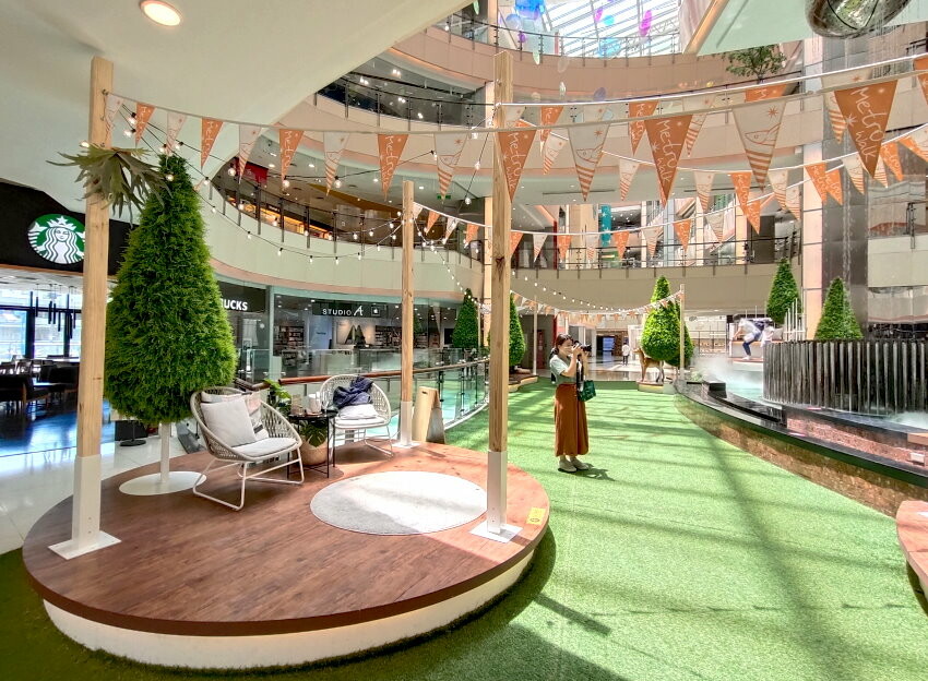 【桃園中壢】大江購物中心．2022夏日出遊景點好去處!超好拍森林秘境!