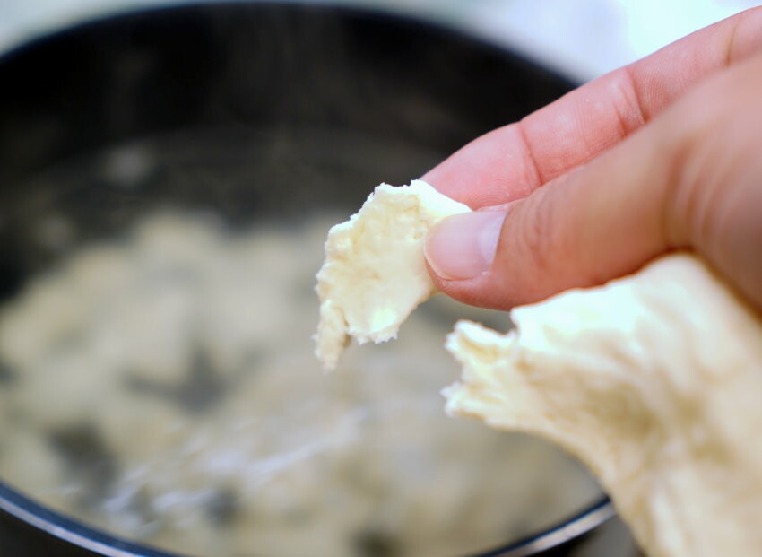 【食譜】麵疙瘩做法+茄汁鯖魚罐頭麵.一鍋到底、快速方便的美味!