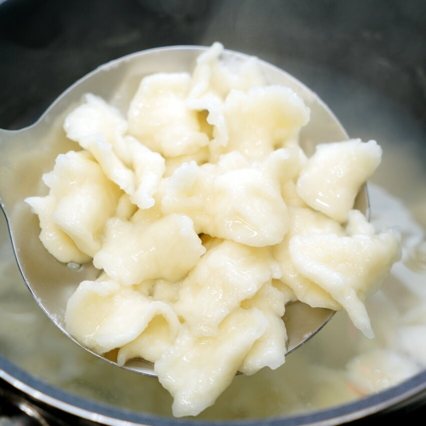 【食譜】麵疙瘩做法+茄汁鯖魚罐頭麵.一鍋到底、快速方便的美味!