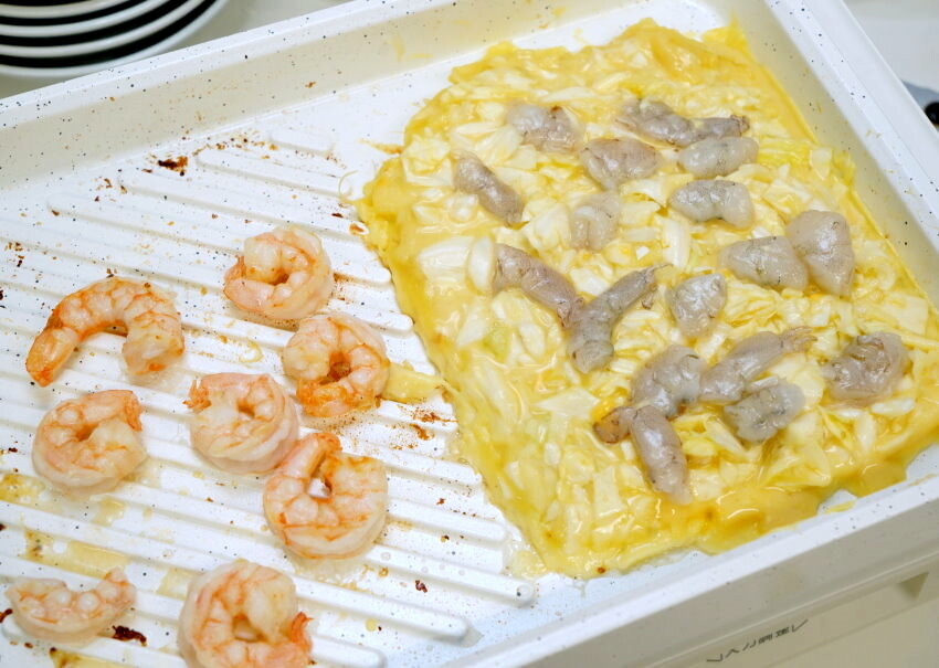 【食譜】大阪燒做法．加海鮮、豬肉都很搭~~多了起司更邪惡!