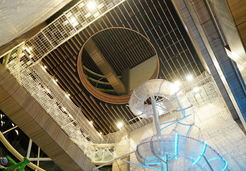 【墾丁住宿】墾丁怡灣渡假酒店．遊戲室+旋轉滑梯+親子主題房+戲水池!