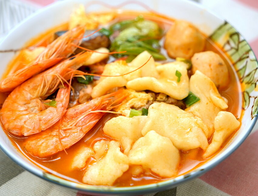 【食譜】麵疙瘩做法+茄汁鯖魚罐頭麵.一鍋到底、快速方便的美味!