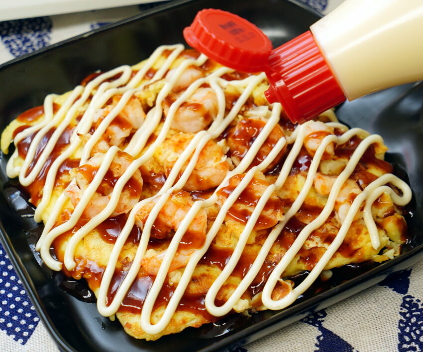 【食譜】大阪燒做法．加海鮮、豬肉都很搭~~多了起司更邪惡!