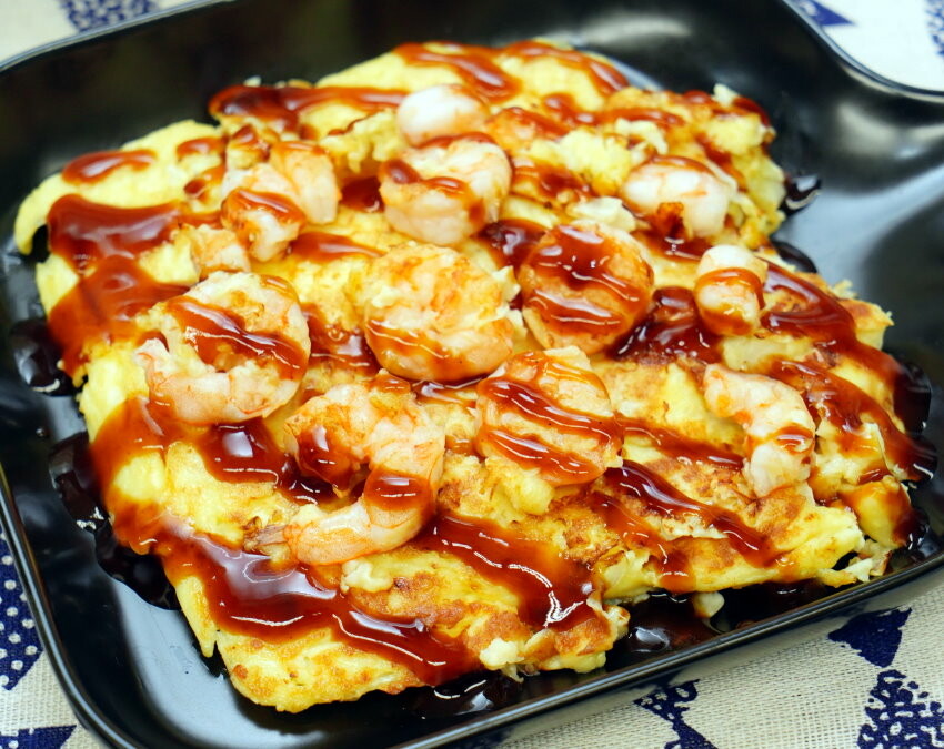 【食譜】大阪燒做法．加海鮮、豬肉都很搭~~多了起司更邪惡!