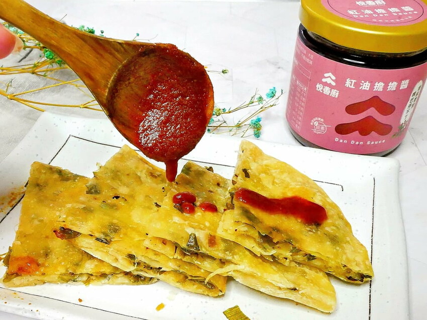 |沾醬推薦|悅善廚 紅油擔擔醬.拌麵/沾水餃/料理入菜.全素可食,快速上桌.忙碌現代人料理好幫手!