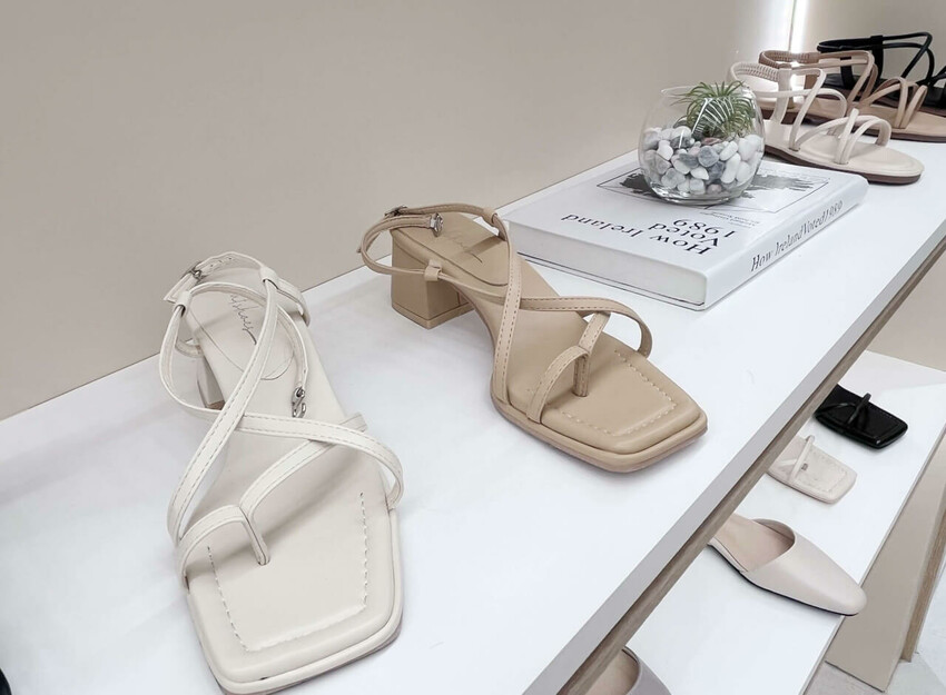 網拍女鞋推薦D+AF｜全台最美鞋店。D+AF信義門市｜夢幻裝潢宛如咖啡廳