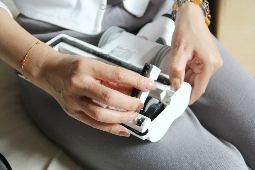 SANSUI山水網美系智慧偵測濕拖無線吸塵器、全配15件完美家事