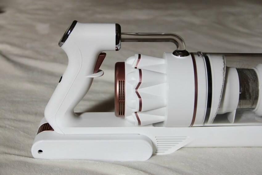 SANSUI山水網美系智慧偵測濕拖無線吸塵器、全配15件完美家事