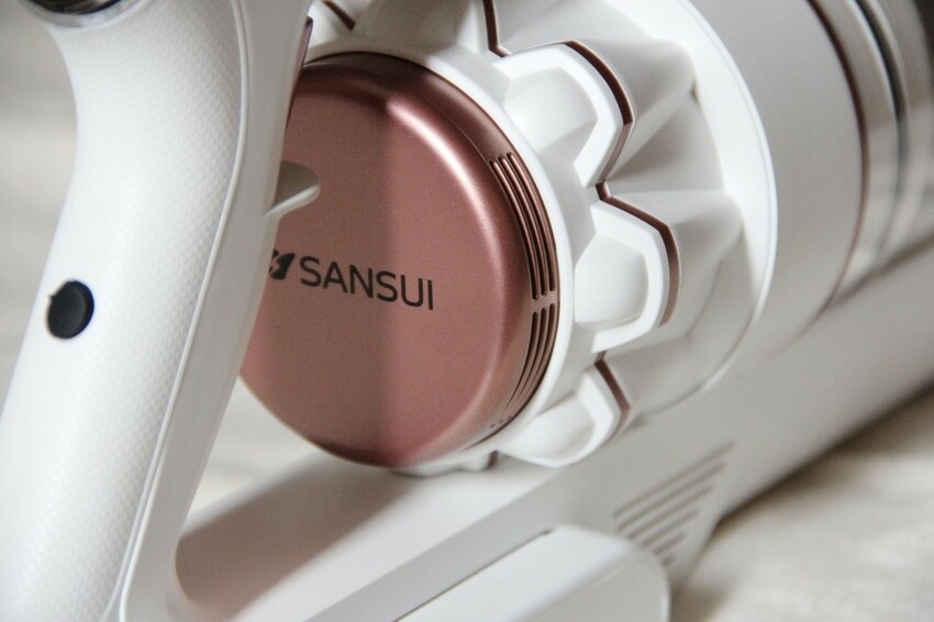 SANSUI山水網美系智慧偵測濕拖無線吸塵器、全配15件完美家事