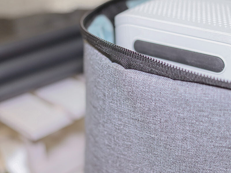 SANSUI山水無線微型行動投影機SPJ-MM,無印風設計 FULL HD高畫質梯形校正 內建 Android9.0 支援NETFLIX Disney+