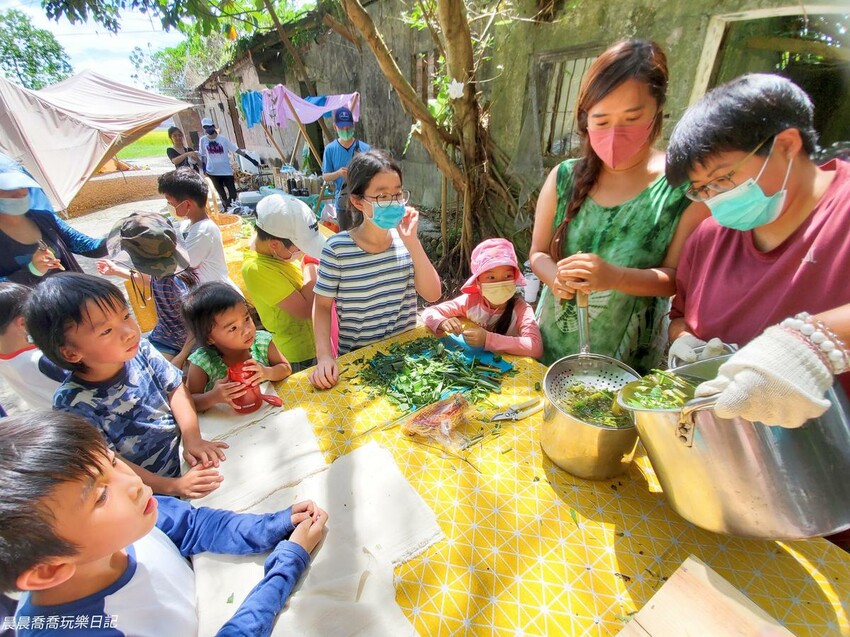 宜蘭親子旅遊卡稻農植物染體驗活動