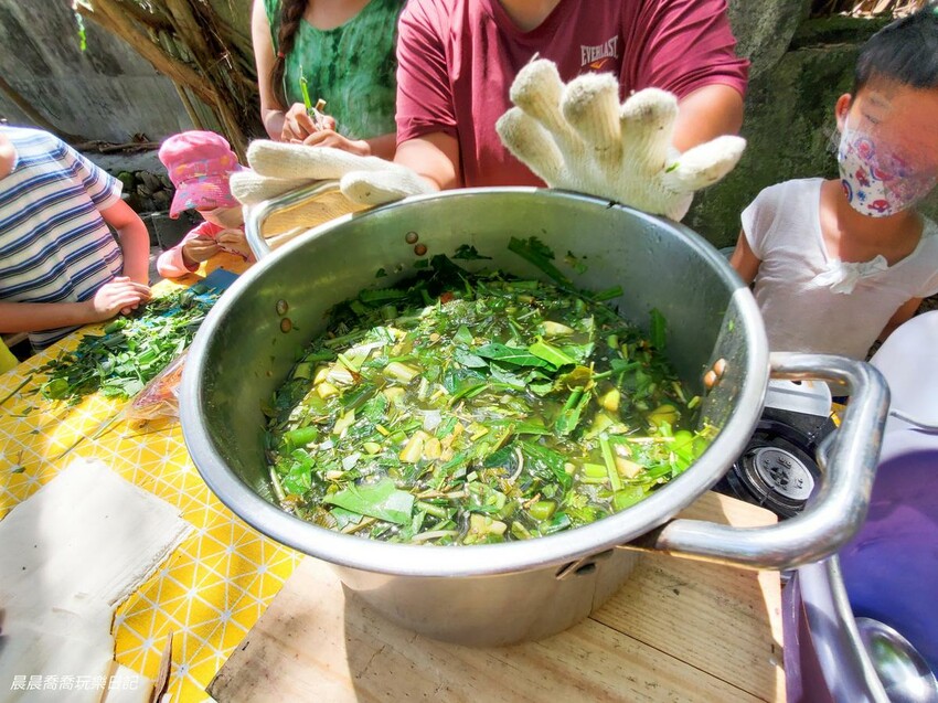 宜蘭親子旅遊卡稻農植物染體驗活動