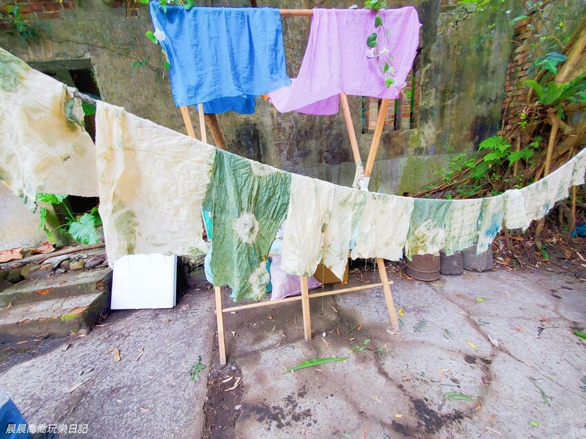 宜蘭親子旅遊卡稻農植物染體驗活動