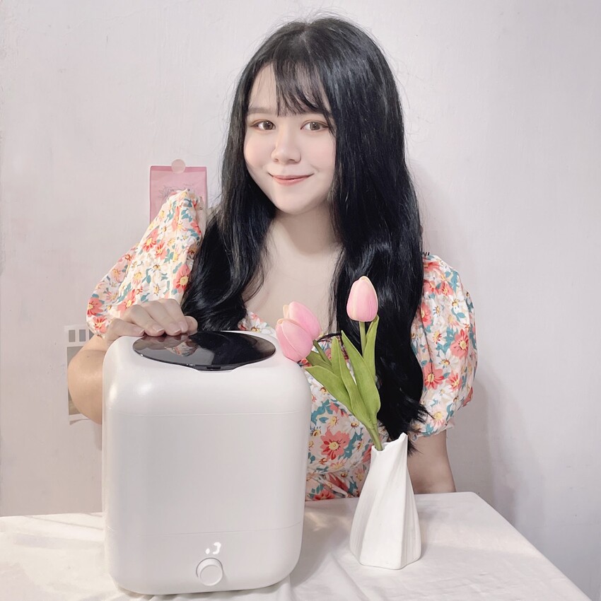 【迷你洗衣機推薦】MiniWash紫外光抑菌洗衣機～ 小台輕便洗衣機、防水機身設計～三檔調節快速洗～文內優惠～