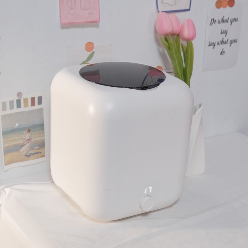 【迷你洗衣機推薦】MiniWash紫外光抑菌洗衣機～ 小台輕便洗衣機、防水機身設計～三檔調節快速洗～文內優惠～