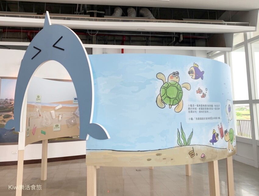 彰化伸港景點｜彰化縣自然生態教育中心，唯美白色海豚屋純白建築～慶安水道網美打卡熱點