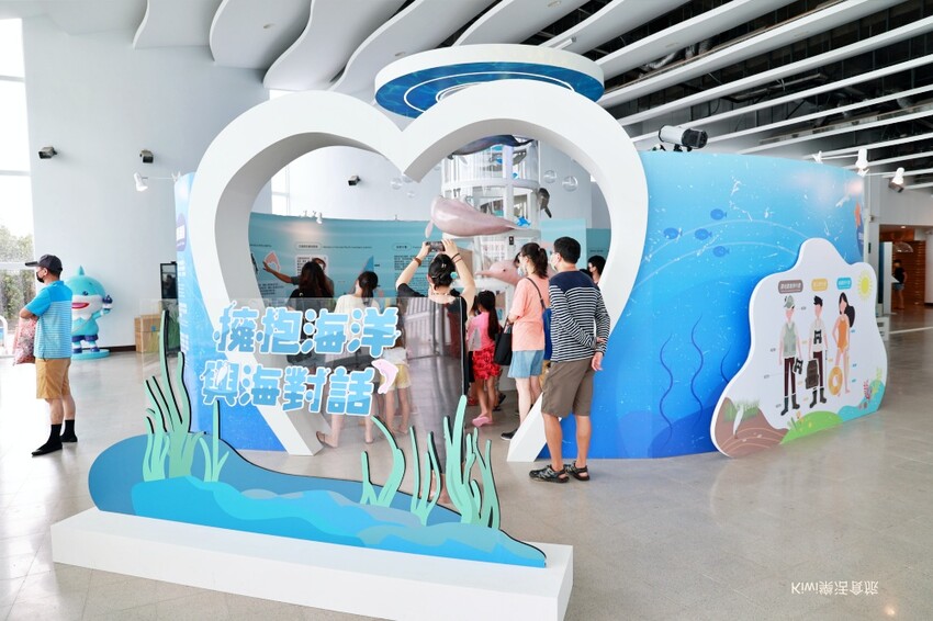 暑假強推2022夏令活動！彰化景點彰化縣自然生態教育中心，擁抱海洋‧與海對話特展～親子闖關.DIY藝術創作，