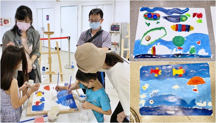 暑假強推2022夏令活動！彰化景點彰化縣自然生態教育中心，擁抱海洋‧與海對話特展～親子闖關.DIY藝術創作，