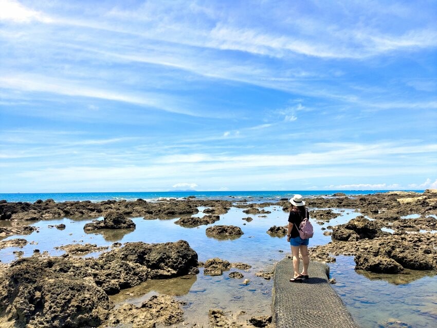 【台東卑南】富山護漁區．可拍IG美照+潮間帶生態的超夯親子景點!