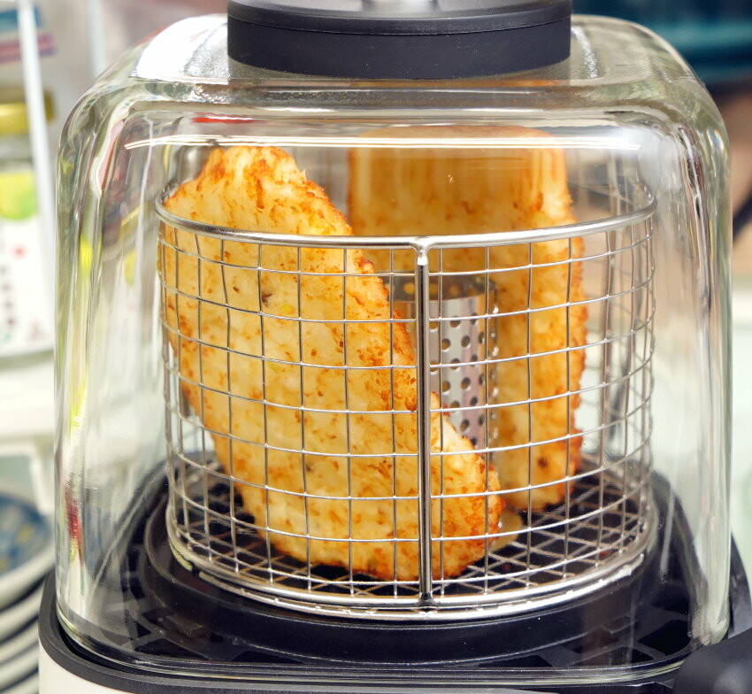 【開箱】Solac 迷你氣炸鍋．簡約外型+超省空間!氣炸、煎烤一機完成!