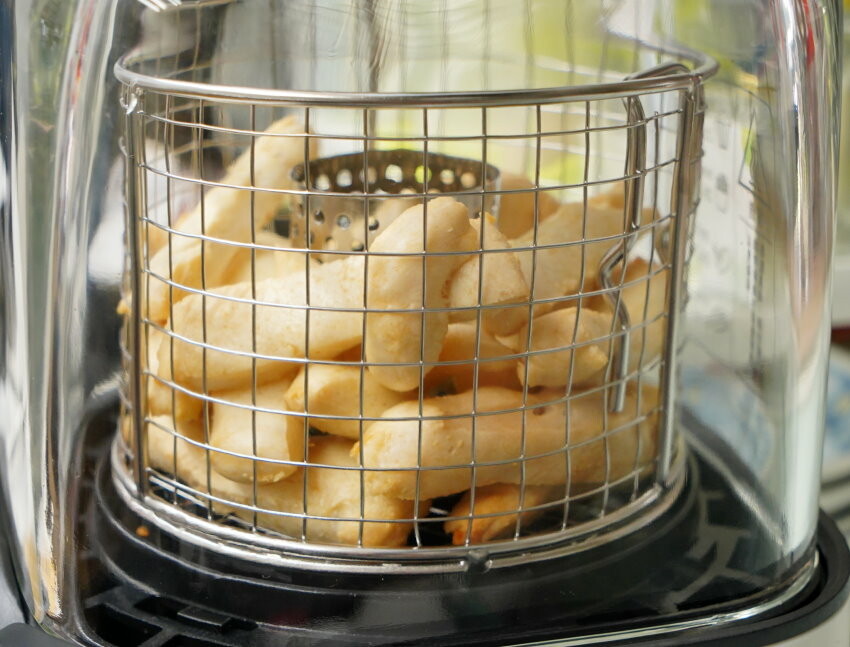 【開箱】Solac 迷你氣炸鍋．簡約外型+超省空間!氣炸、煎烤一機完成!