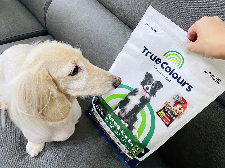 【初卡樂True Colours】狗飼料推薦！『澳洲羔羊+糙米』、『澳洲嫩雞+糙米』，來自澳洲的健康營養配方～小臘腸咪咪愛吃的美味狗糧！