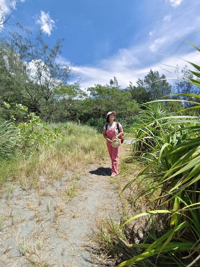 【花蓮.新城】免費寵物景點。曼波海灘散散步。賞超美麗海灣