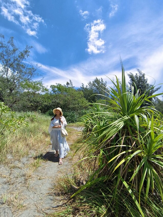 【花蓮.新城】免費寵物景點。曼波海灘散散步。賞超美麗海灣