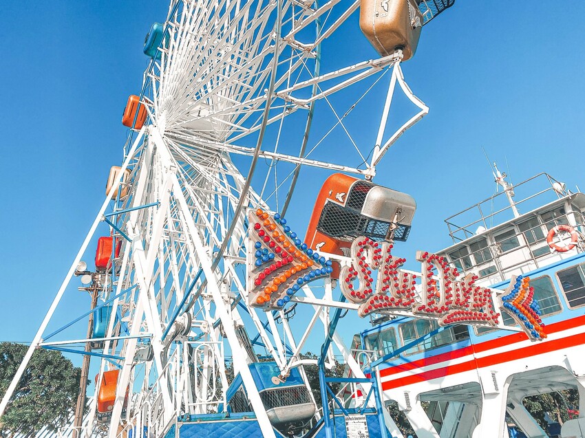 JETS嘉年華台南場 遊樂設施 A1大港尖叫飛天輪