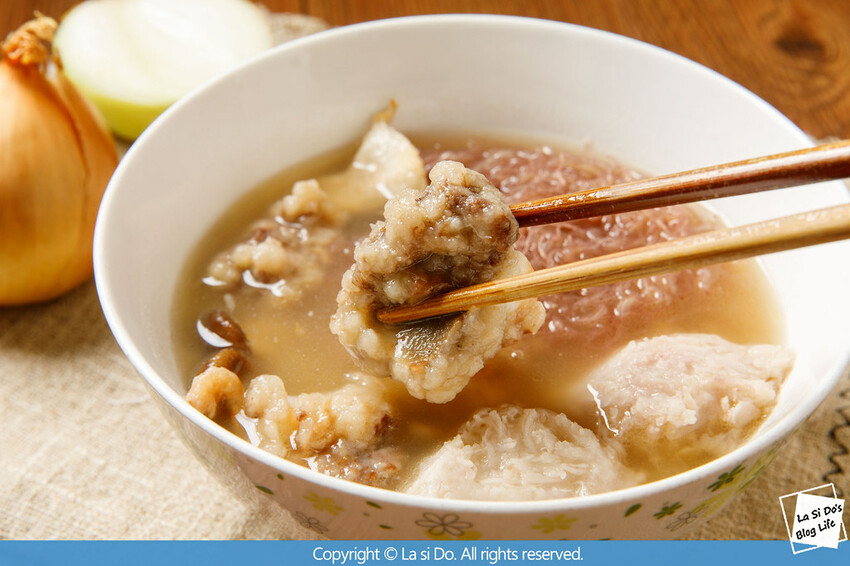 老嬤的料理味｜有春茶館★懷舊台味料理：三杯雞、排骨酥芋頭米粉湯、蔥多多水餃 ❤ 即食料理包推薦