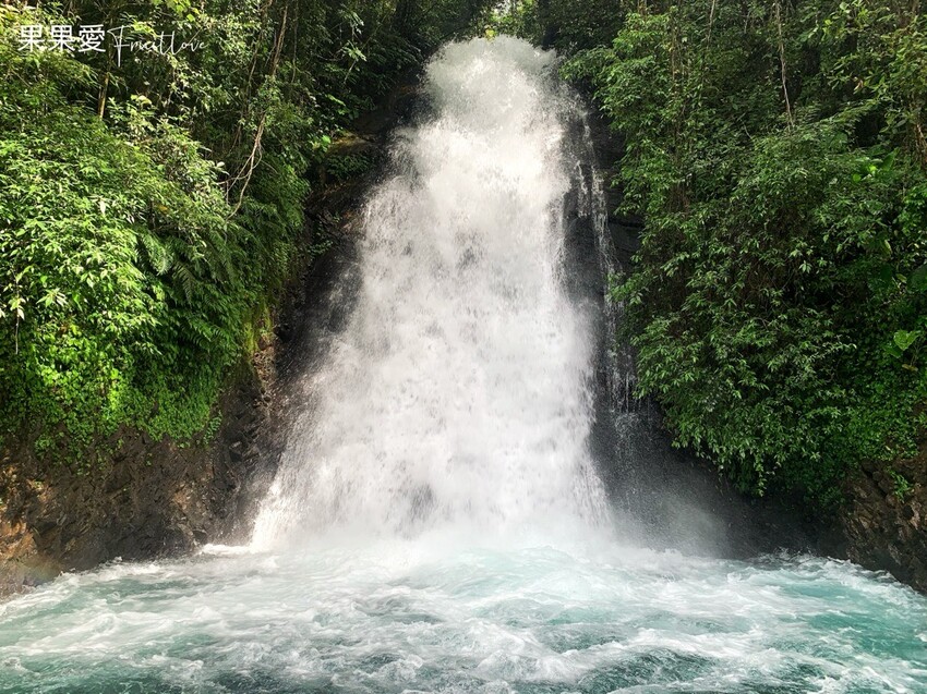 能高瀑布⟩免步行，開車就可以抵達，享受彩蝶紛飛氣勢磅礡的美麗-南投埔里秘境 @果果愛Fruitlove