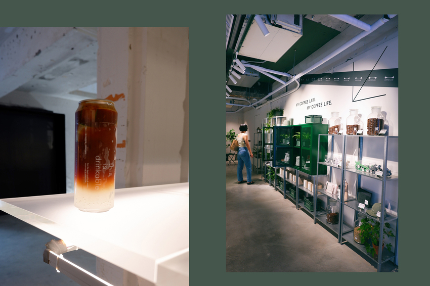 COFFEE LAW 願景城事店 _ 結合都更展覽的期間限定咖啡館