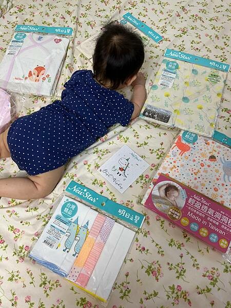 (育兒推薦)Newstar明日之星 台灣製嬰兒品牌 純棉製質感一百 新生兒彌月禮盒推薦 最愛透氣材質很適合怕熱寶